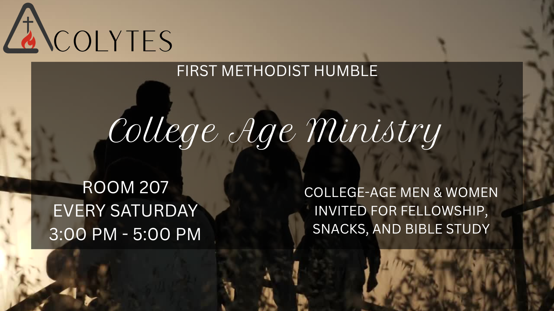 Acolytes - College Ministry Meeting