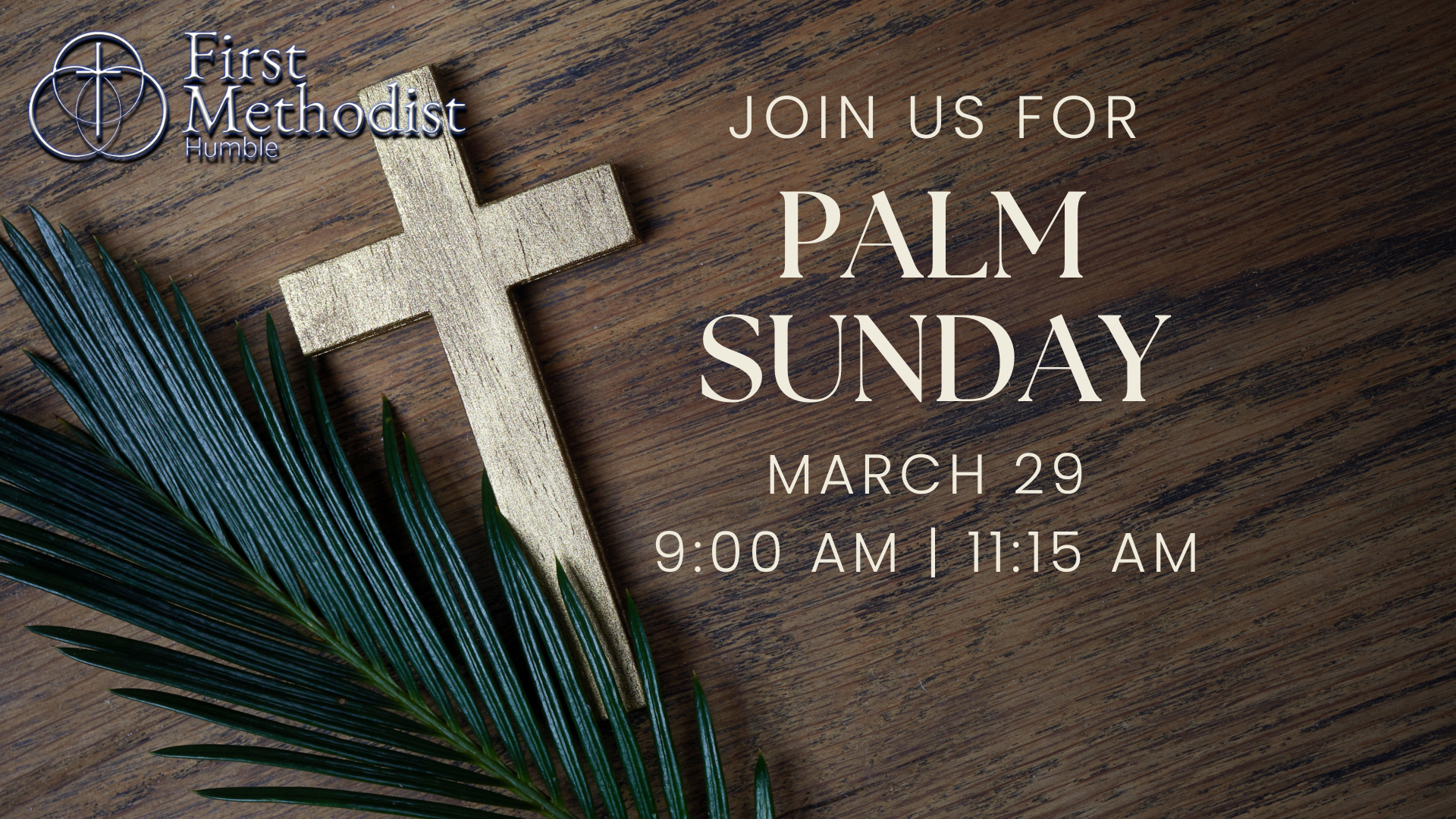 Palm Sunday Service