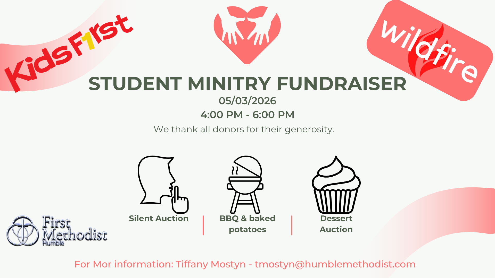 Family Ministry Fundraiser