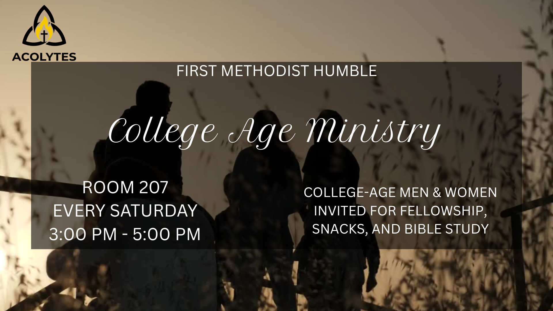 Acolytes - College Ministry Meeting