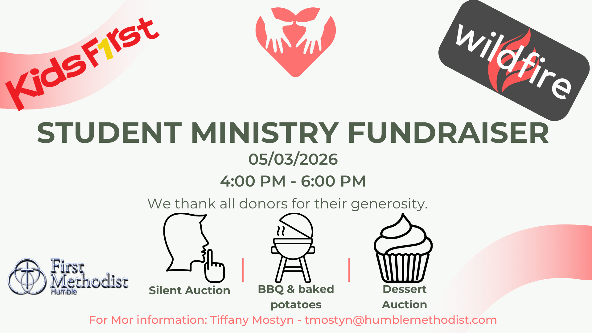 Family Ministry Fundraiser