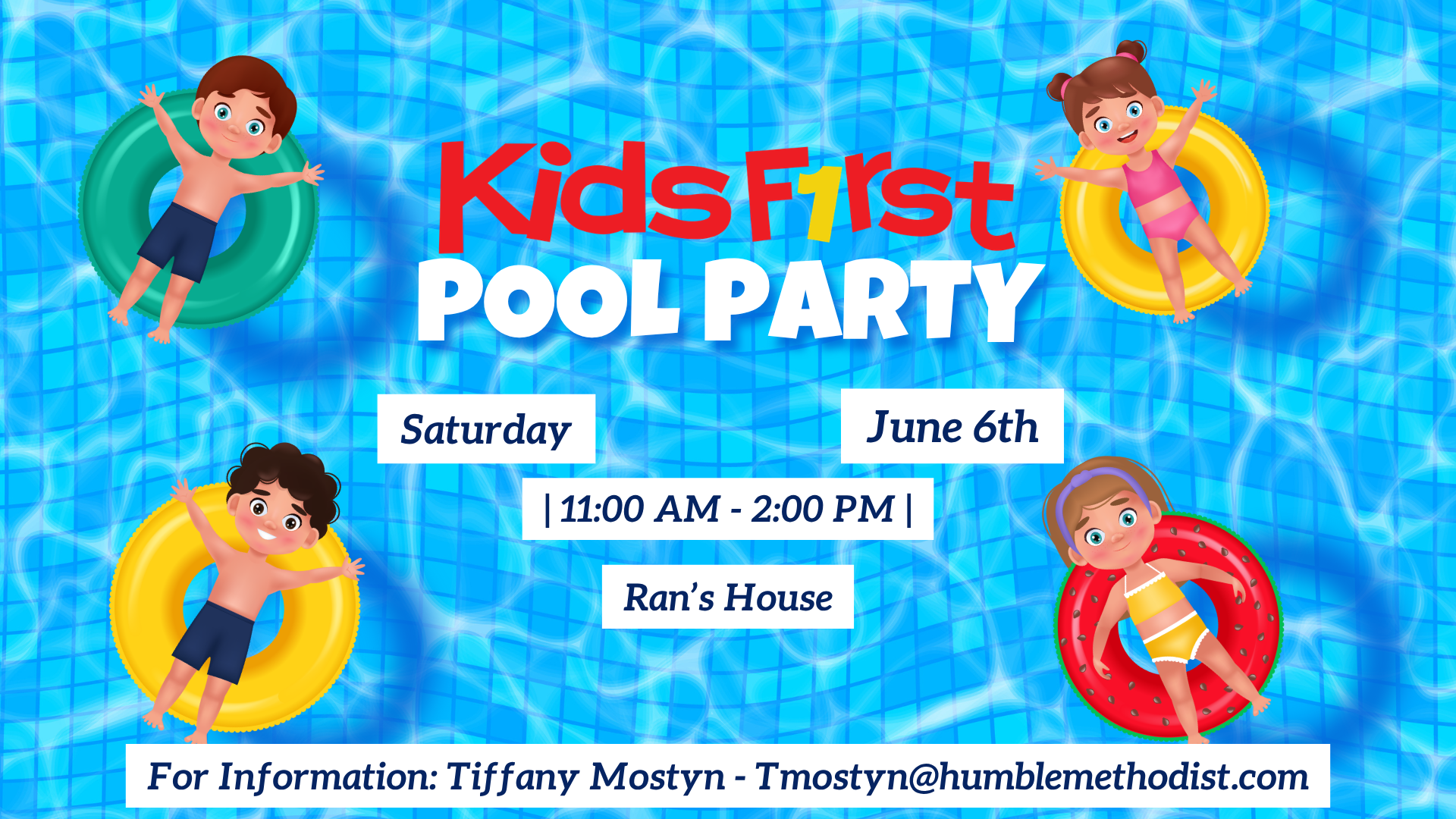 KidsFrist - Pool Party