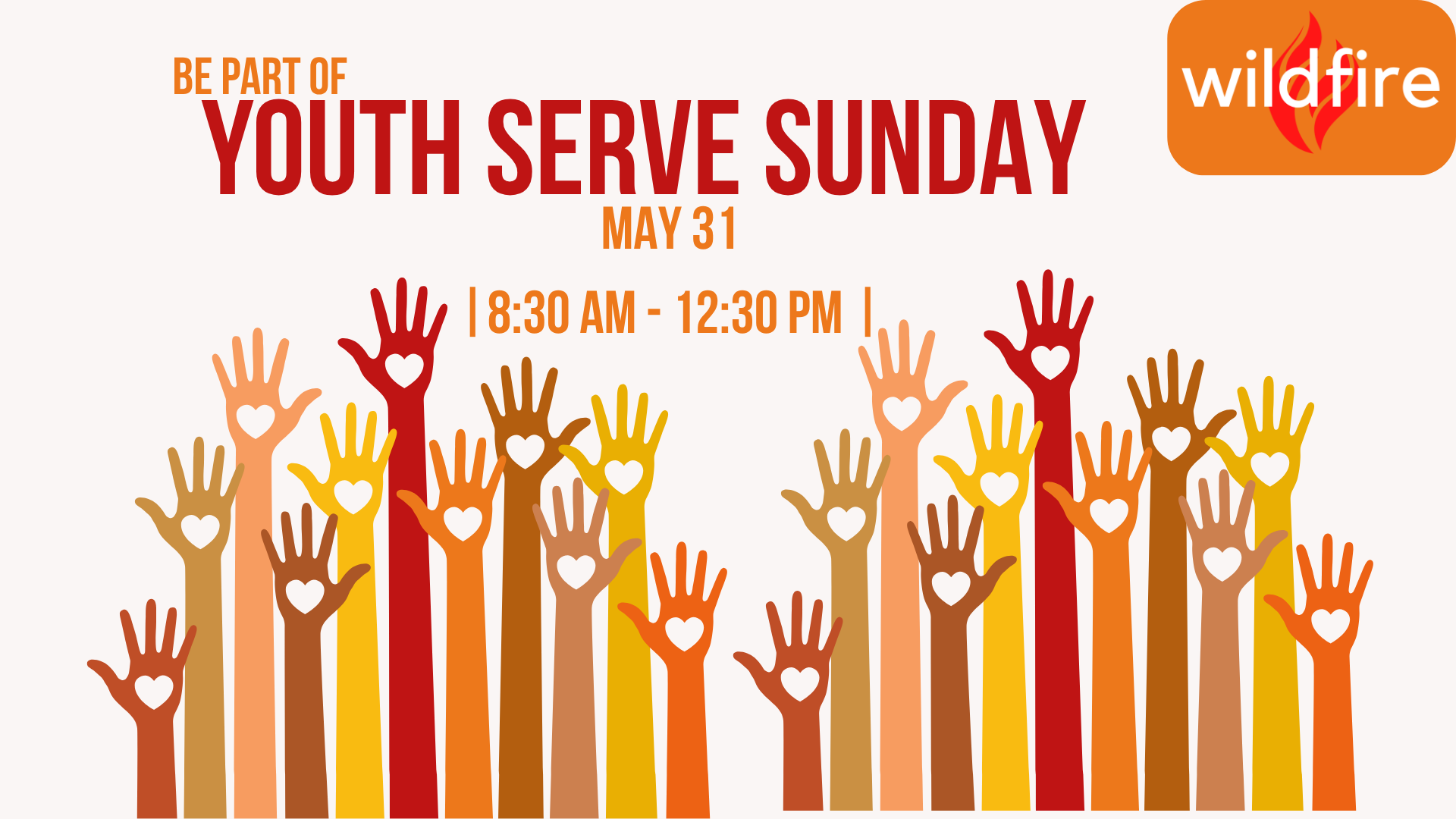 WildFire Youth - Youth serve Sunday