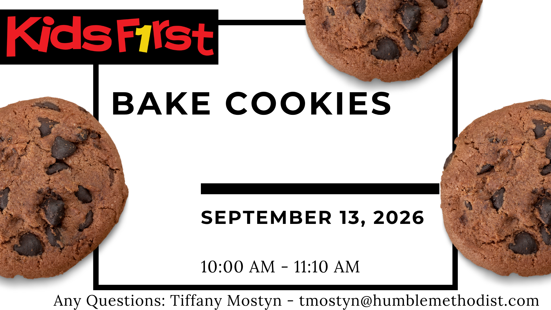 KidsFirst - Bake Cookies 