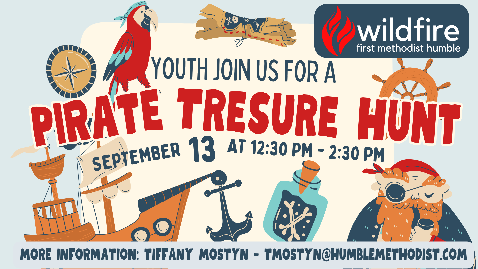 Wildfire Youth - Pirate Treasure Hunt