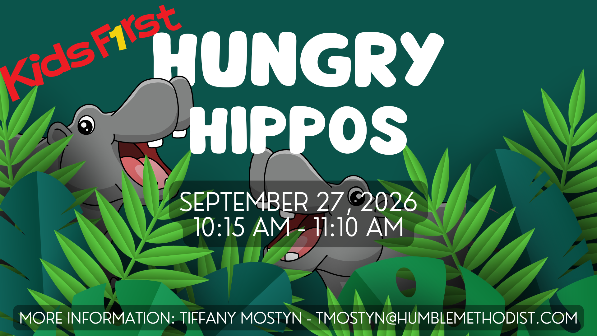 KidsFirst - Hungry Hippos