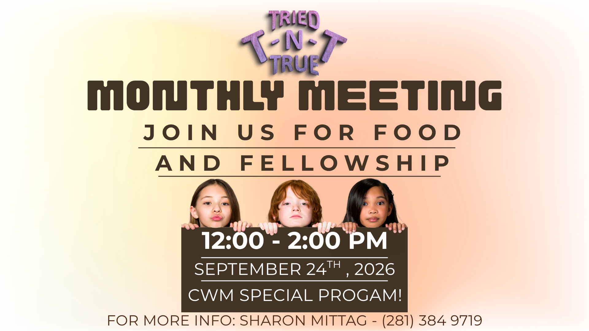 TNT - September meeting