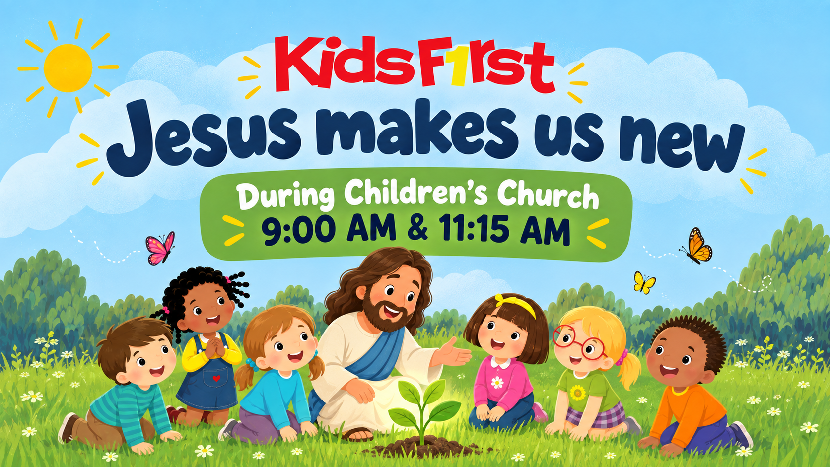 KidsFirst - Jesus Makes Us New