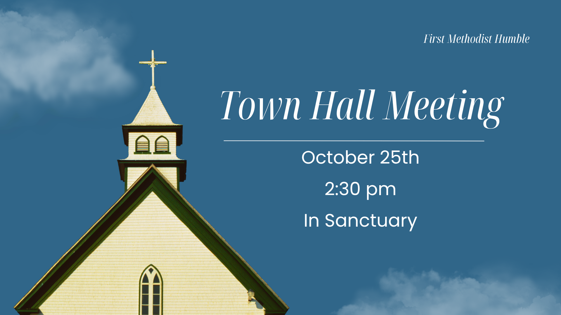 Town Hall Meeting