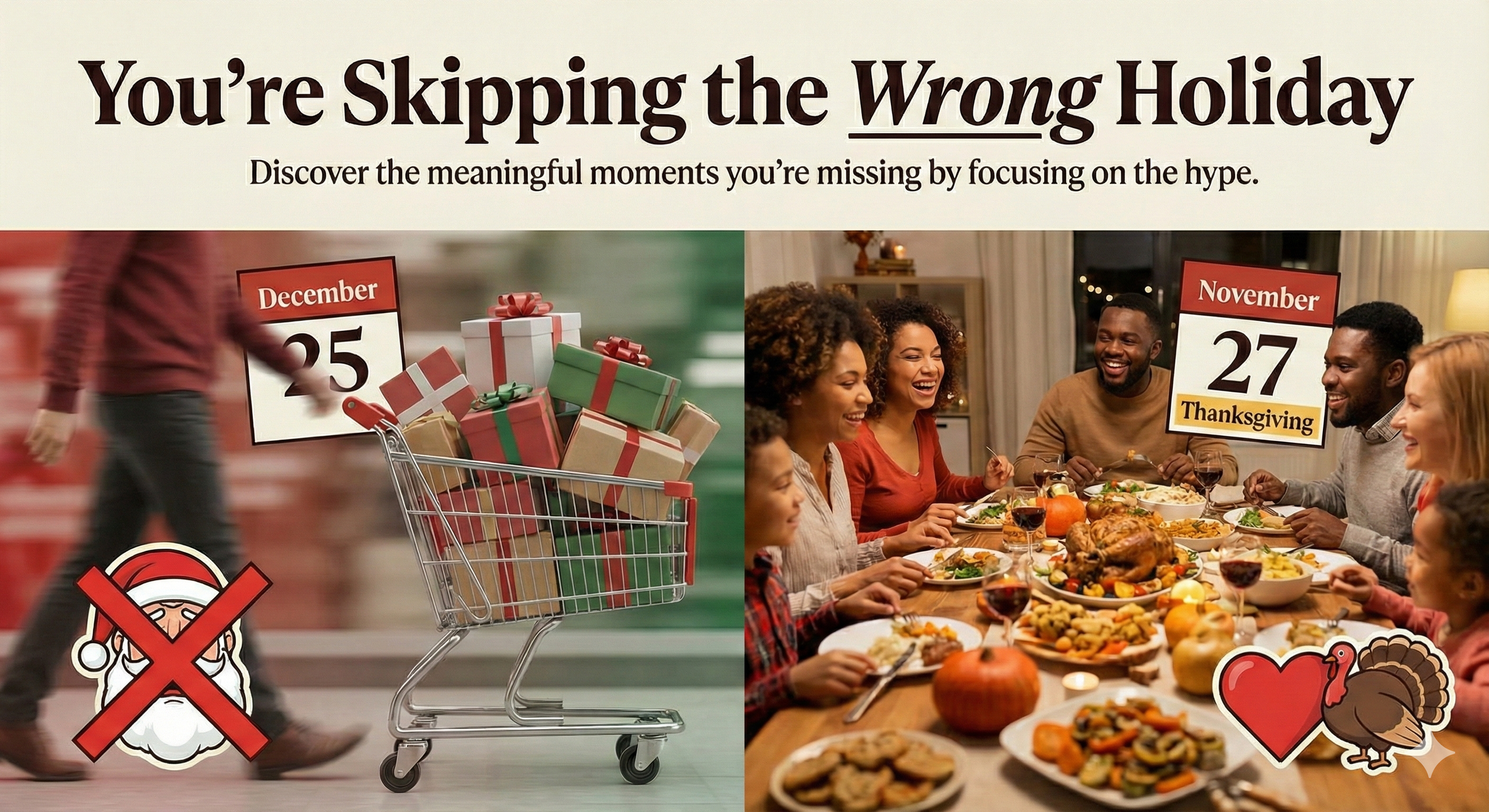 You're Skipping the Wrong Holiday