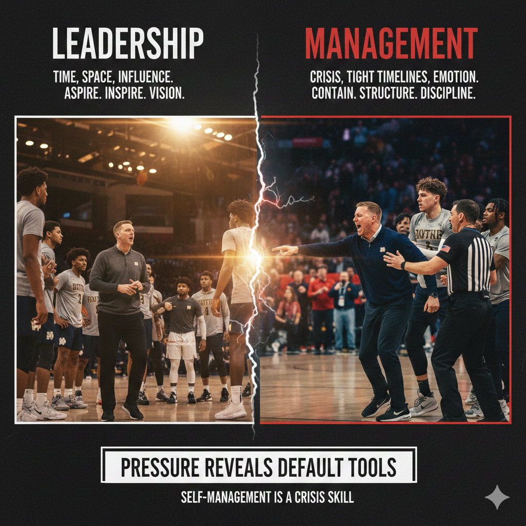 When the Leader You Strive to Be Meets the Person You Were