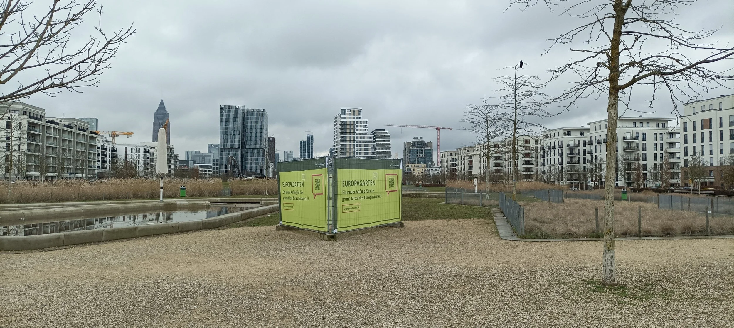 Was passiert aktuell im Europagarten? 