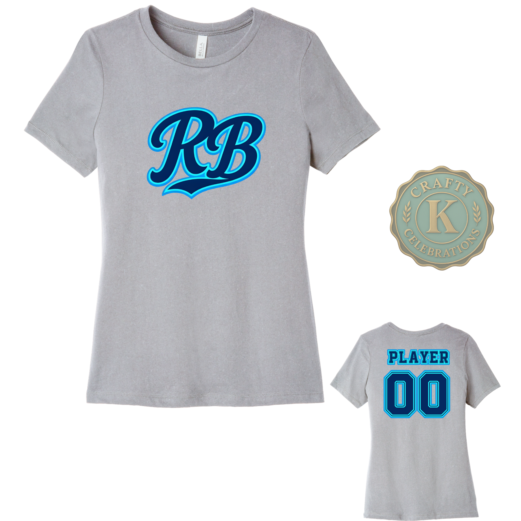 Women's Cotton T-Shirt RECKLESS Baseball