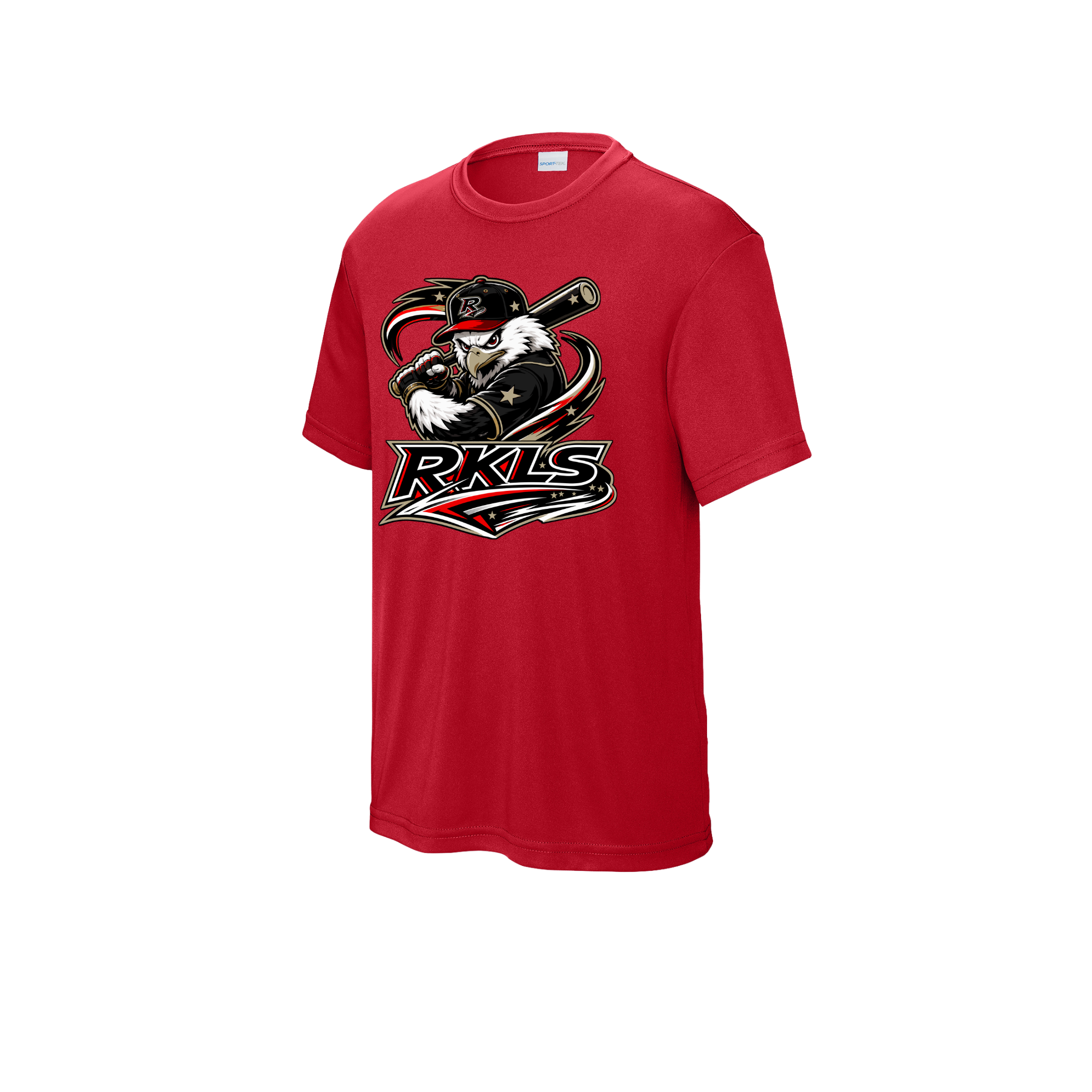 pinellas-reckless-baseball-red-youth-performance-t-shirt-front-logo.png