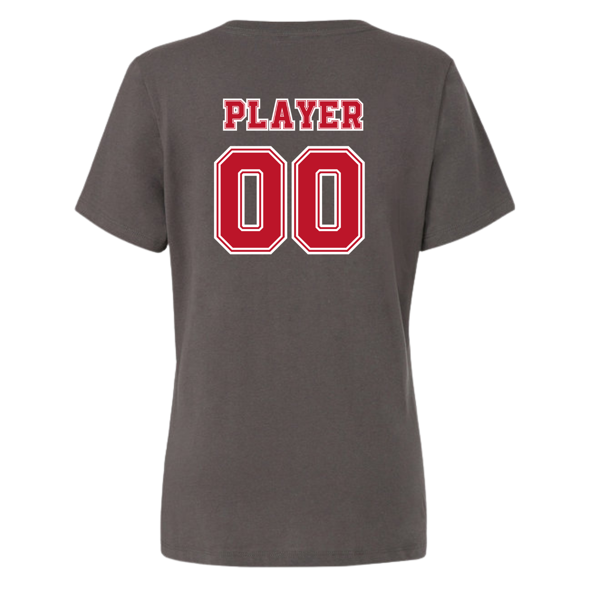 pinellas-reckless-baseball-dark-gray-womens-jersey-v-neck-t-shirt-personalized-back.png