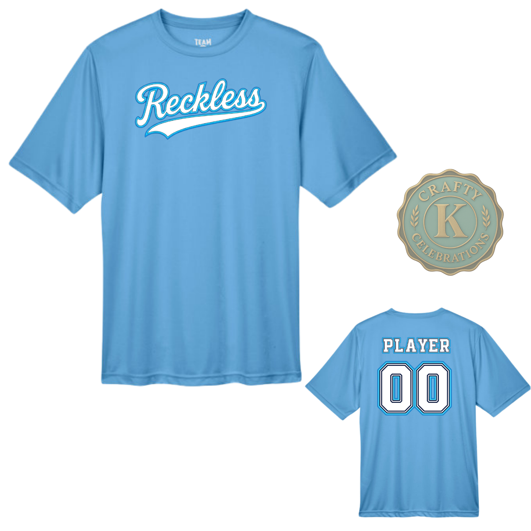 Men's Dri-Fit T-Shirt RECKLESS Baseball