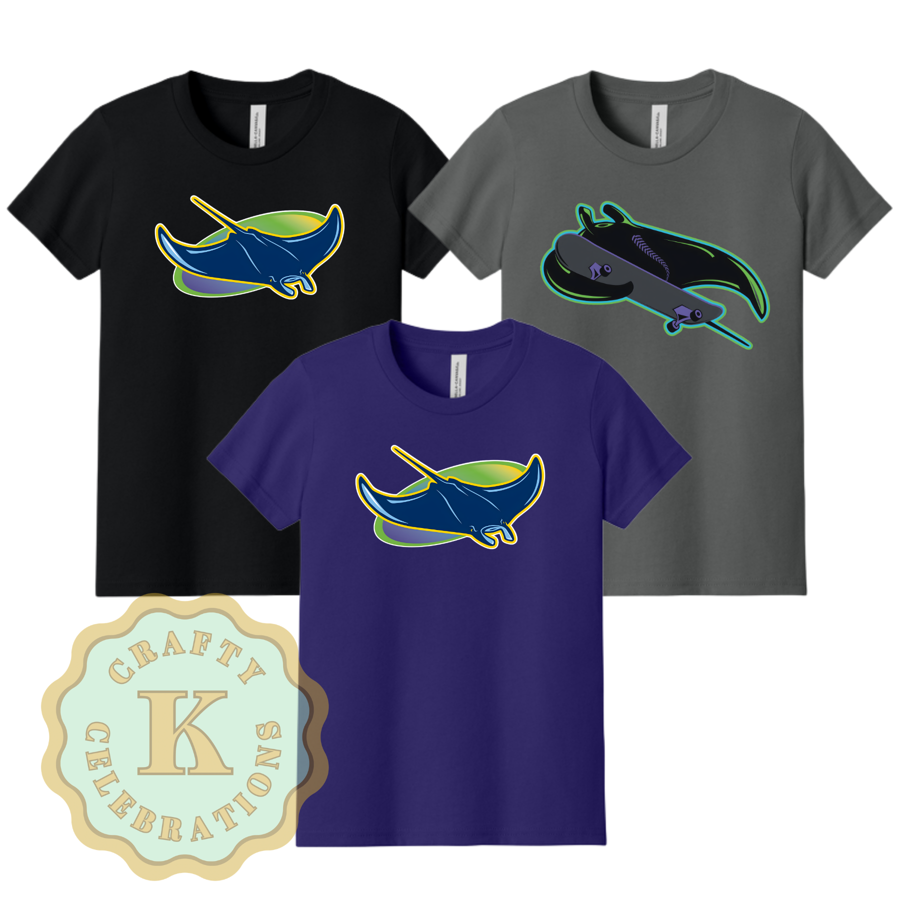 Youth Cotton T-Shirt PPNLL T-Ball Team Logos