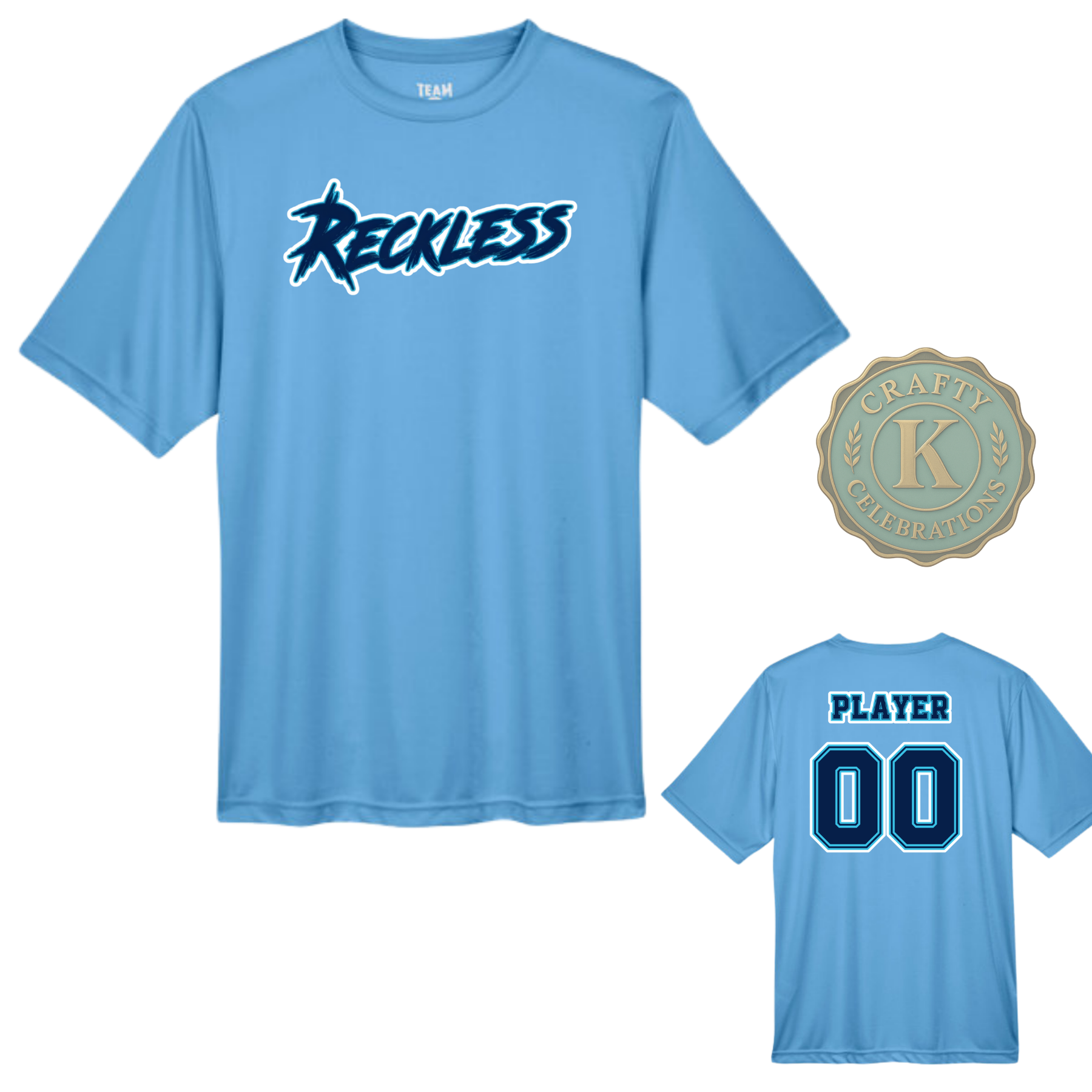 Men's Dri-Fit T-Shirt RECKLESS Baseball