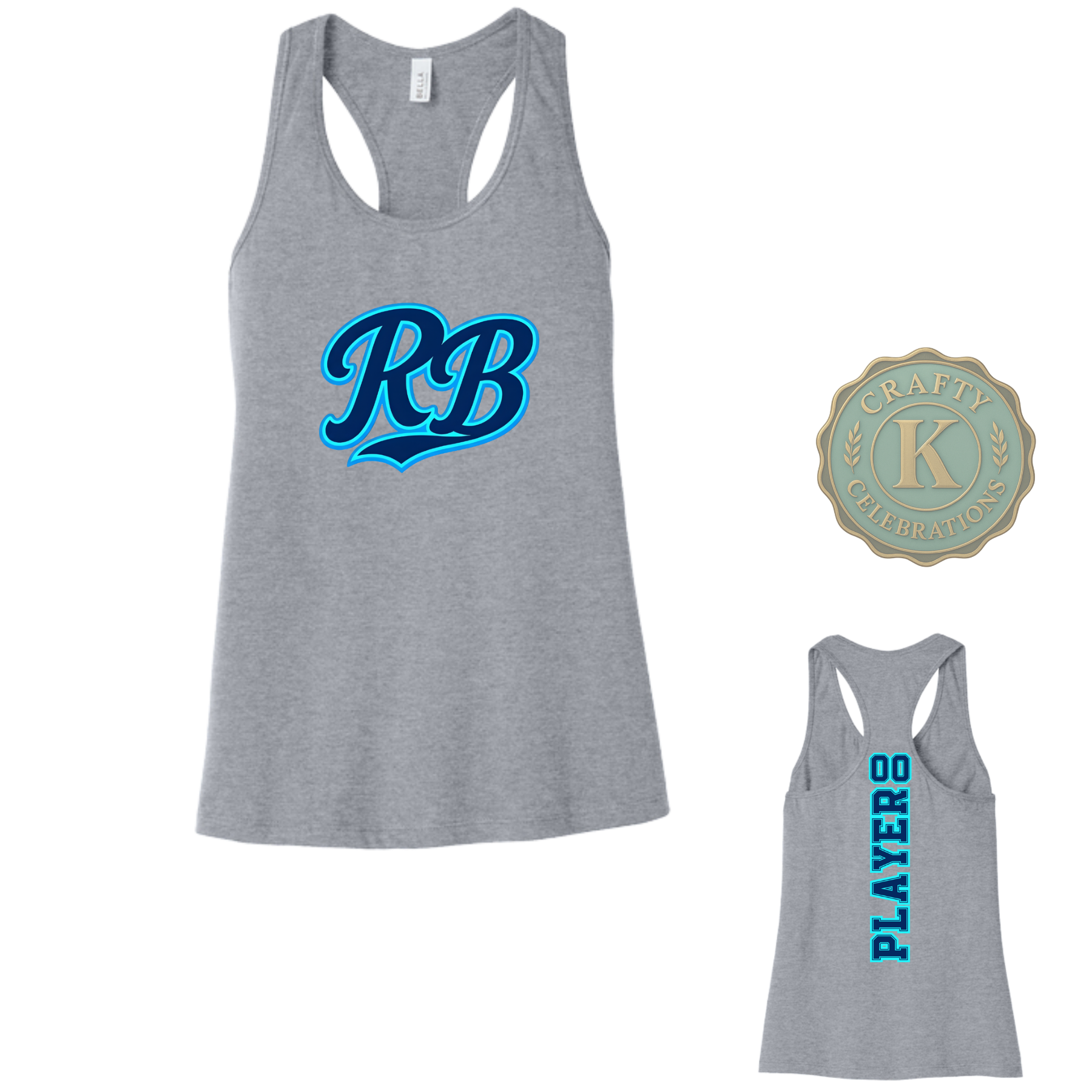 RECKLESS Women's Flowy Racerback Tank-BC8800