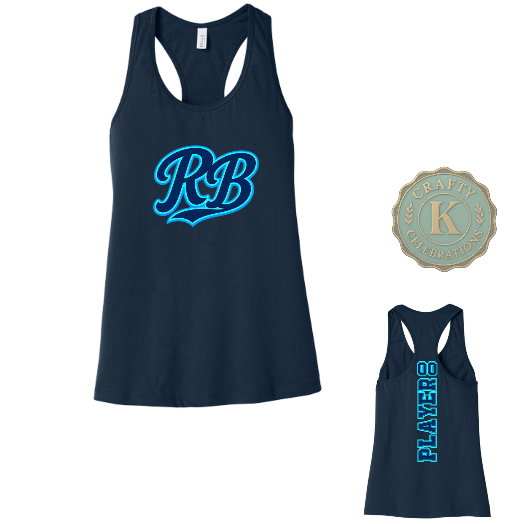 RECKLESS Women's Flowy Racerback Tank-BC8800