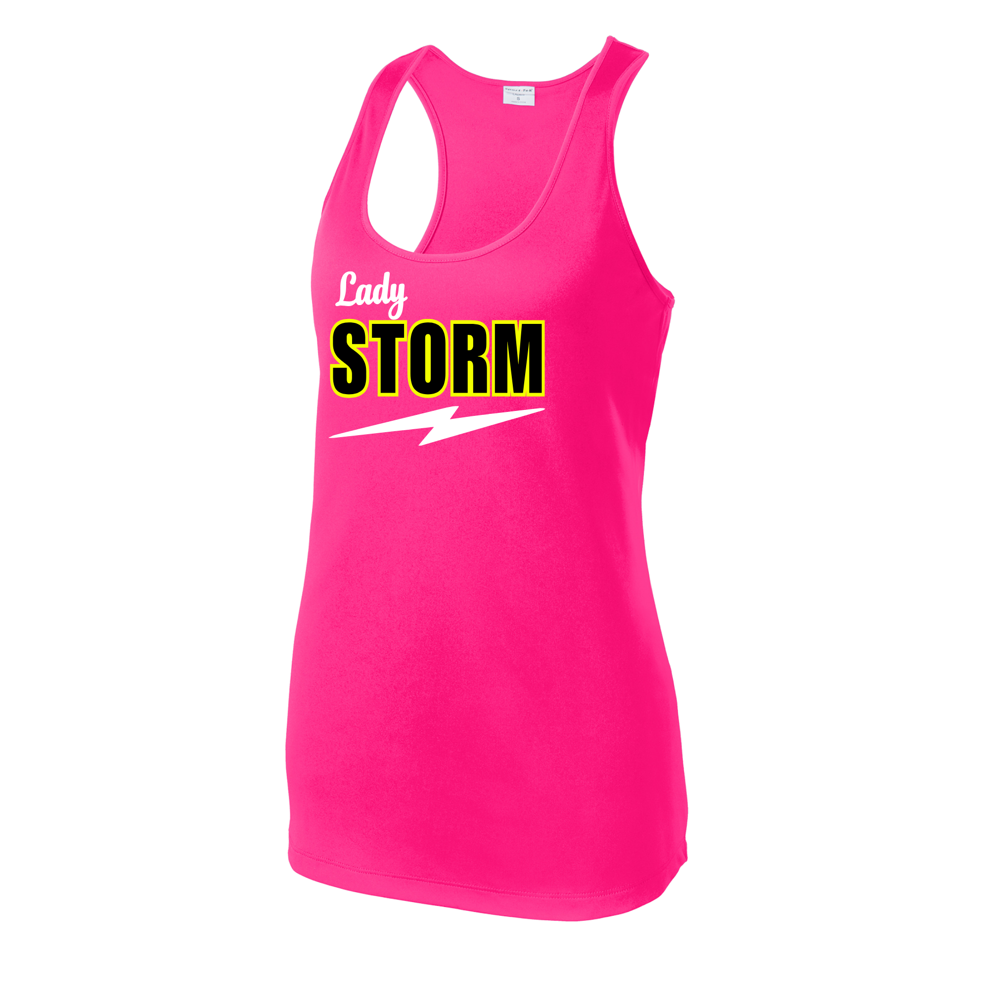 Pinellas Park Lady Storm Softball Women's Performance Racerback Tank | Sport-Tek LST356