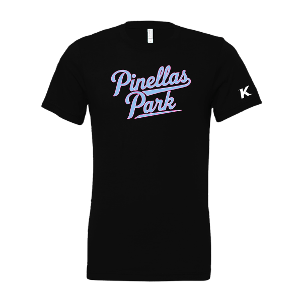 Pinellas Park Softball Minors BARBER Personalized Unisex Jersey Short Sleeve Tee