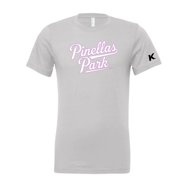 Pinellas Park Softball Minors BARBER Personalized Unisex Jersey Short Sleeve Tee