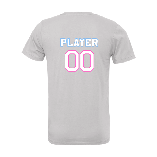 Pinellas Park Softball Minors BARBER Personalized Unisex Jersey Short Sleeve Tee