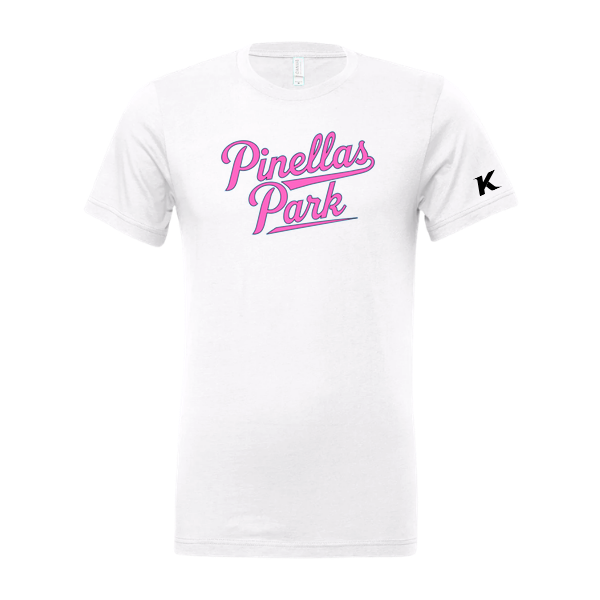Pinellas Park Softball Minors BARBER Personalized Unisex Jersey Short Sleeve Tee