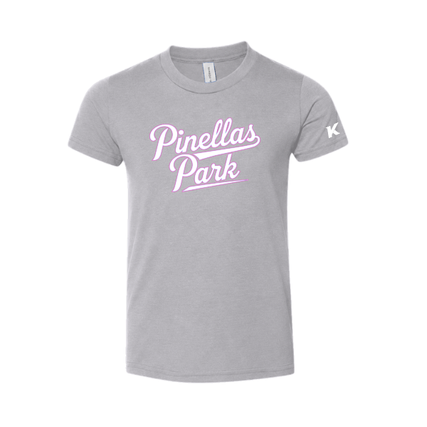 Pinellas Park Softball Minors BARBER Personalized Toddler Jersey Short Sleeve Tee