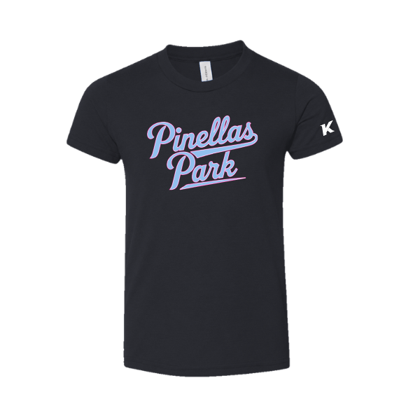Pinellas Park Softball Minors BARBER Personalized Toddler Jersey Short Sleeve Tee