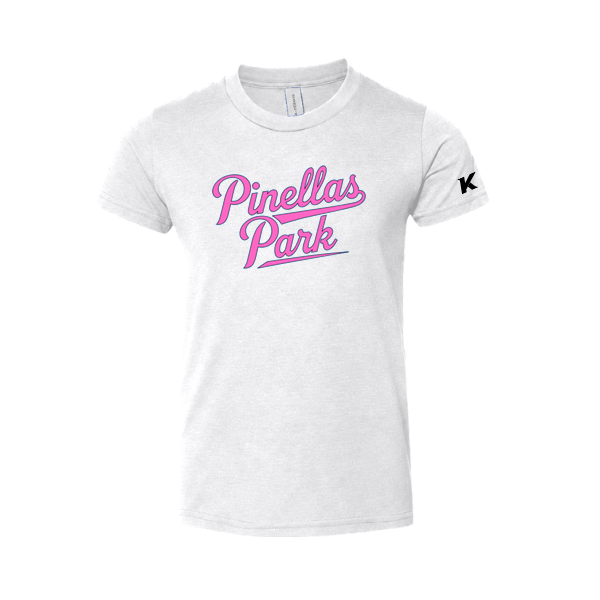 Pinellas Park Softball Minors BARBER Personalized Toddler Jersey Short Sleeve Tee