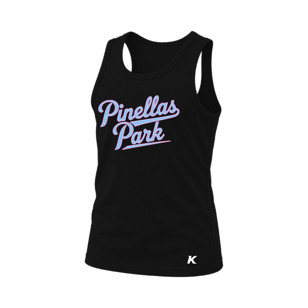 Pinellas Park Softball Minors BARBER Personalized Youth Jersey Tank