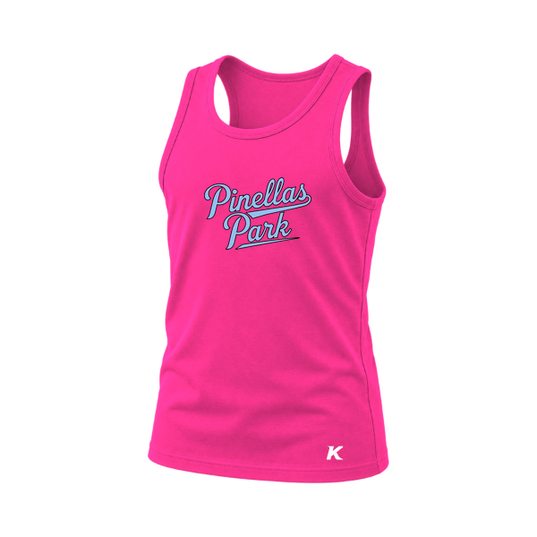 Pinellas Park Softball Minors BARBER Personalized Youth Jersey Tank