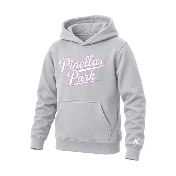 Pinellas Park Softball Minors BARBER Personalized Youth Sponge Fleece Pullover Hoodie