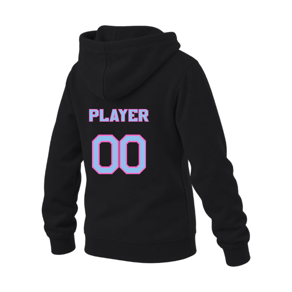 Pinellas Park Softball Minors BARBER Personalized Youth Sponge Fleece Pullover Hoodie