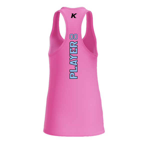 Pinellas Park Softball Minors BARBER Personalized Women's Jersey Racerback Tank