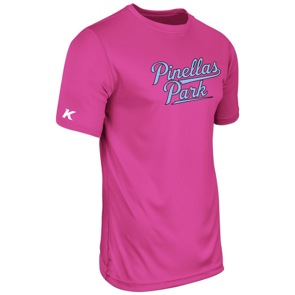 Pinellas Park Softball Minors BARBER Personalized Vision T-Shirt Jersey