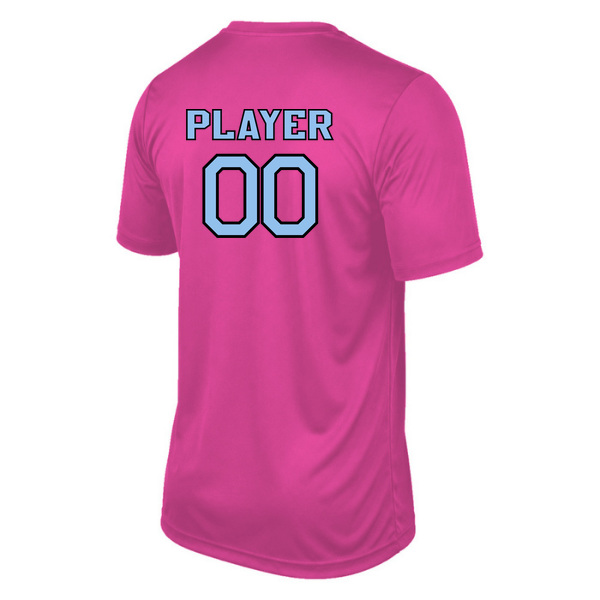 Pinellas Park Softball Minors BARBER Personalized Vision T-Shirt Jersey