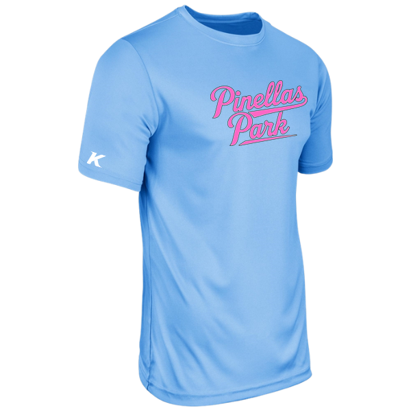 Pinellas Park Softball Minors BARBER Personalized Vision T-Shirt Jersey