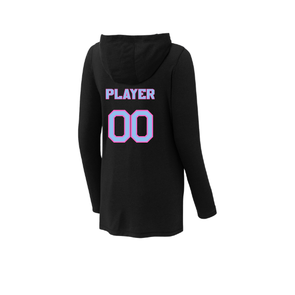 Barber Minors Softball Women's PosiCharge Tri-Blend Long-Sleeve Hoodie