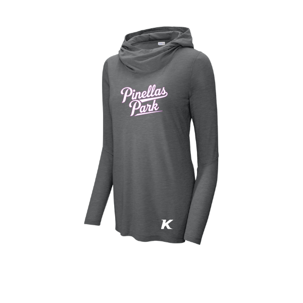 Barber Minors Softball Women's PosiCharge Tri-Blend Long-Sleeve Hoodie