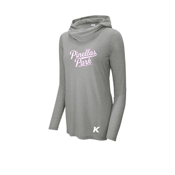 Barber Minors Softball Women's PosiCharge Tri-Blend Long-Sleeve Hoodie