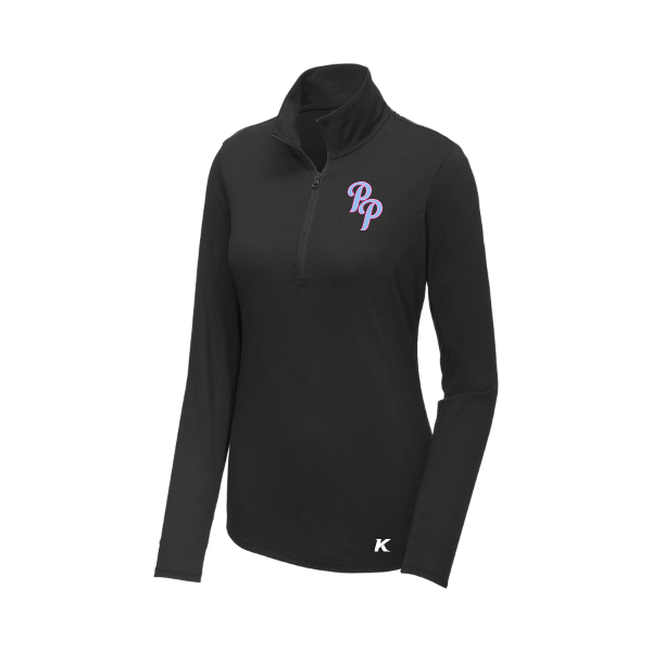 Barber Minors Softball Women's PosiCharge Tri-Blend 1/4-Zip