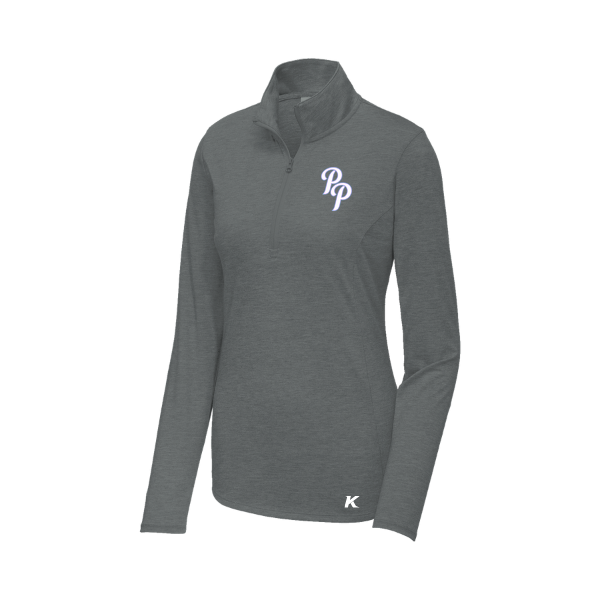 Barber Minors Softball Women's PosiCharge Tri-Blend 1/4-Zip