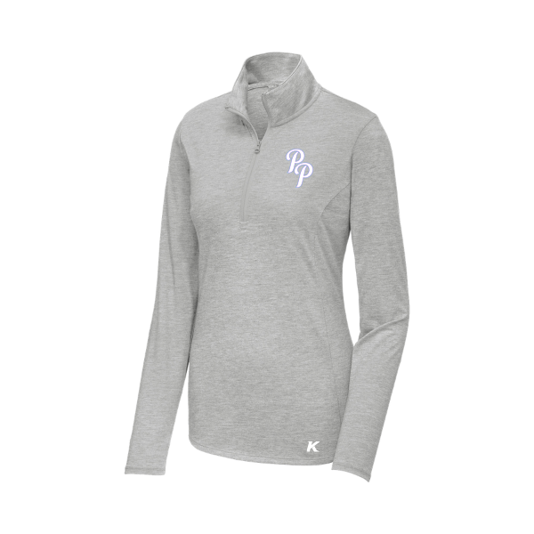 Barber Minors Softball Women's PosiCharge Tri-Blend 1/4-Zip