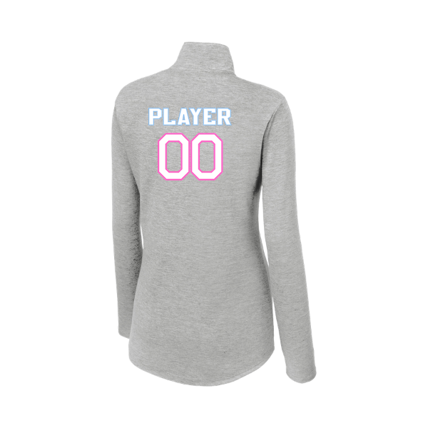 Barber Minors Softball Women's PosiCharge Tri-Blend 1/4-Zip
