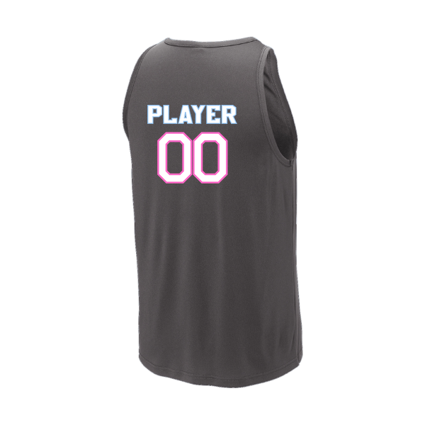 Pinellas Park Softball Minors BARBER Personalized PosiCharge Competitor Tank