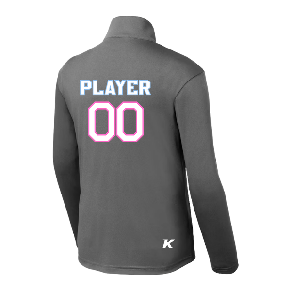 Barber Minors Softball Youth PosiCharge Competitor 1/4-Zip