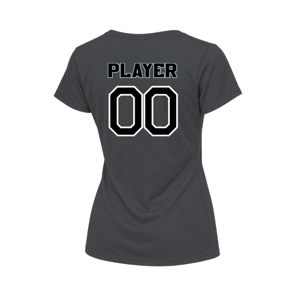 Softball Minors–McCoy Women's Relaxed Jersey V-Neck Tee